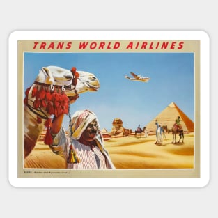 Egypt - Vintage Travel Poster Sticker